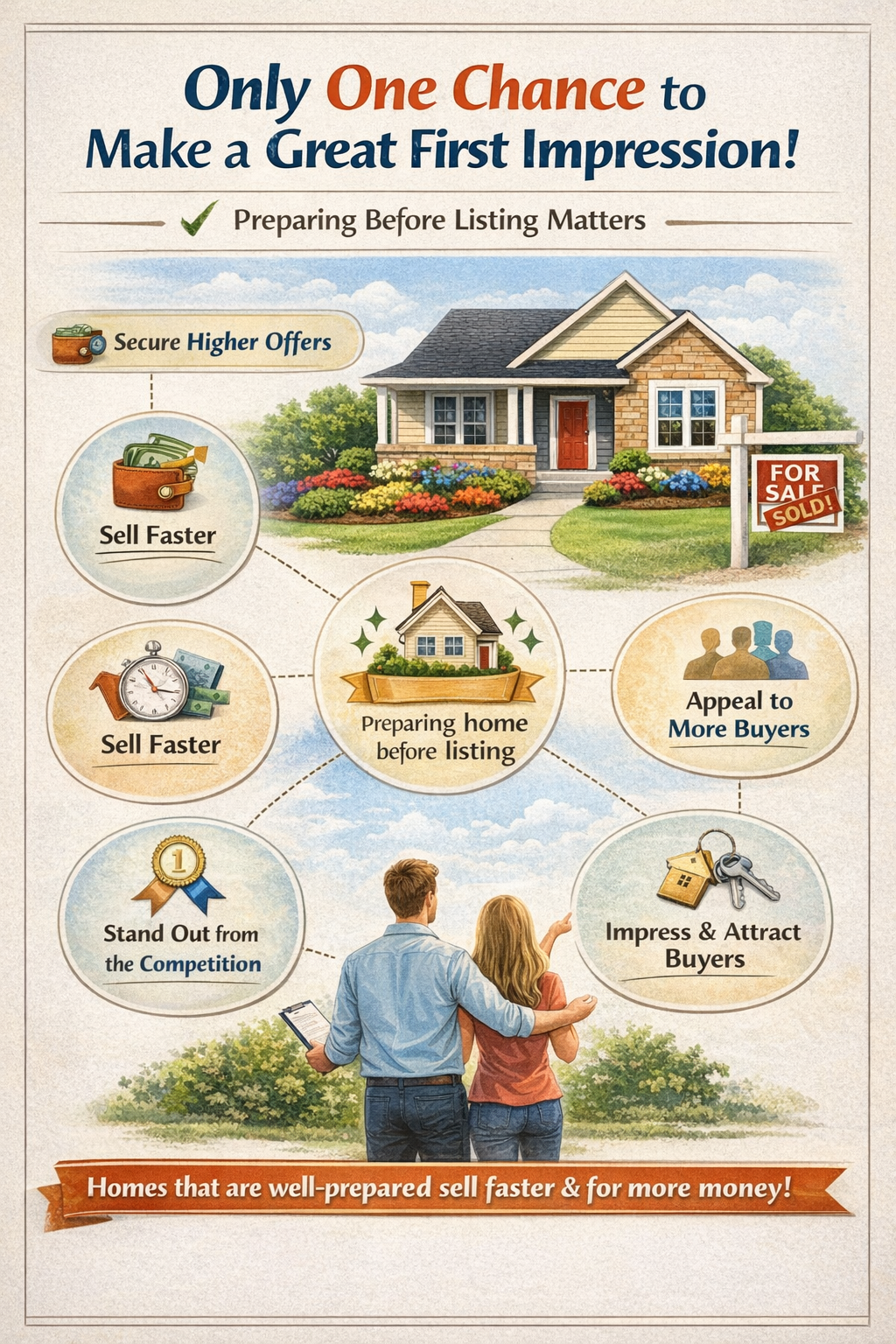 Only one chance to make a great first impression when selling a home in Parrish Florida