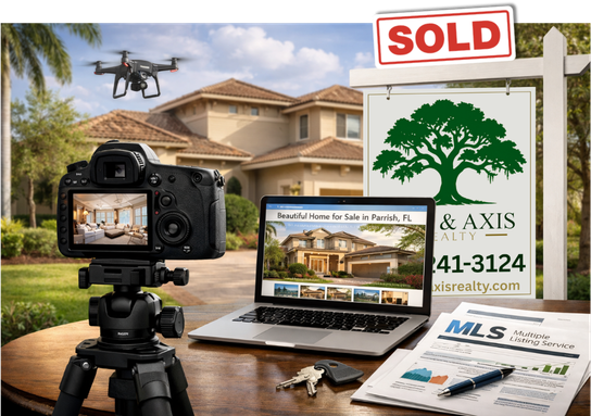 How Oak and Axis Realty markets your home in Parrish Florida and Manatee County